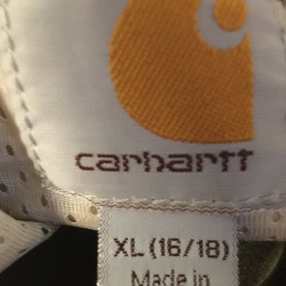 New without tags Carhartt ladies vest gray camo lots of pockets size XL 16/18 - Picture 7 of 9